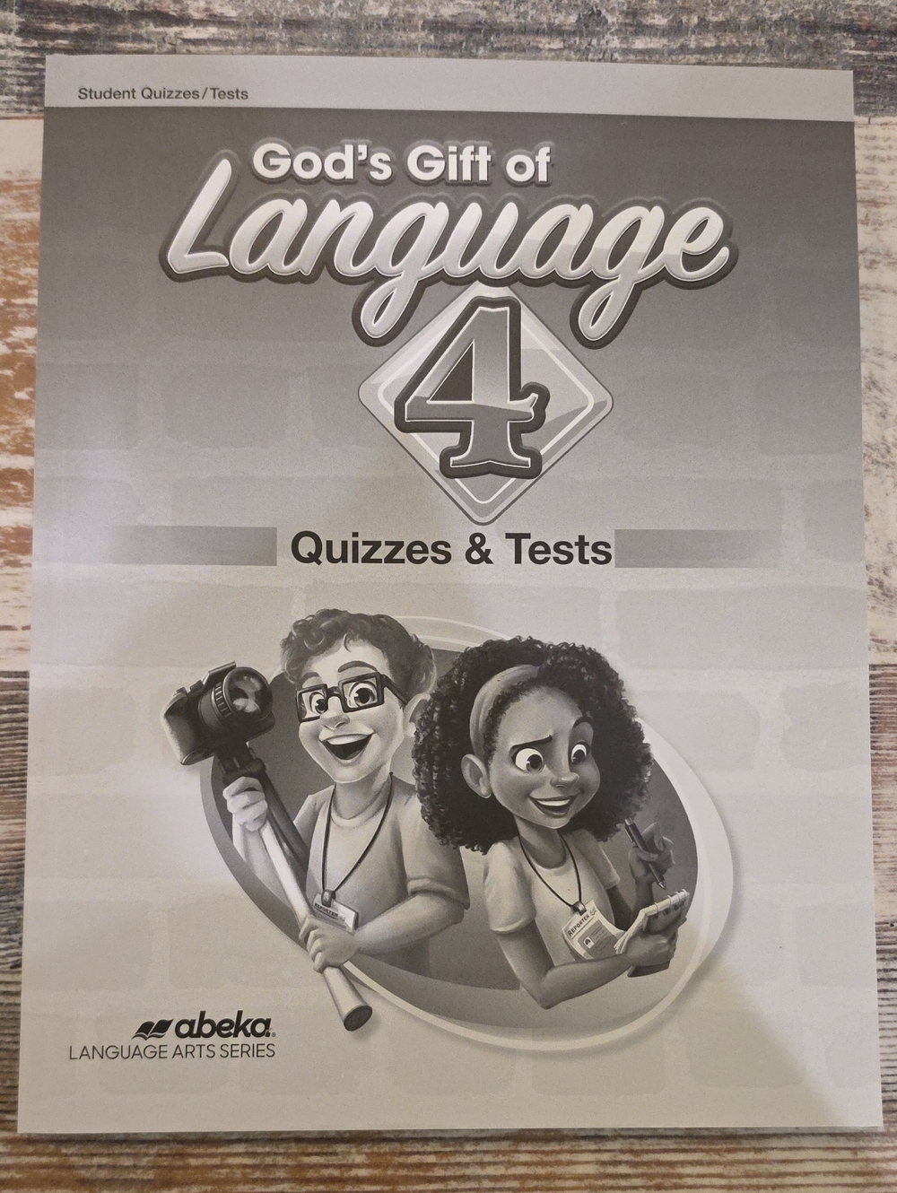 Abeka Language Arts Series "God's Gift of Language 4" Quizzes & Tests
